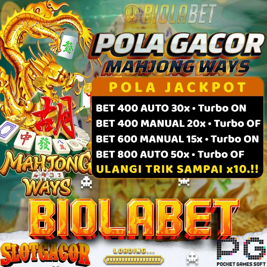 Biolabet - Situs Slot Online dengan Pilihan Terbaik dan Jackpot Terbesar